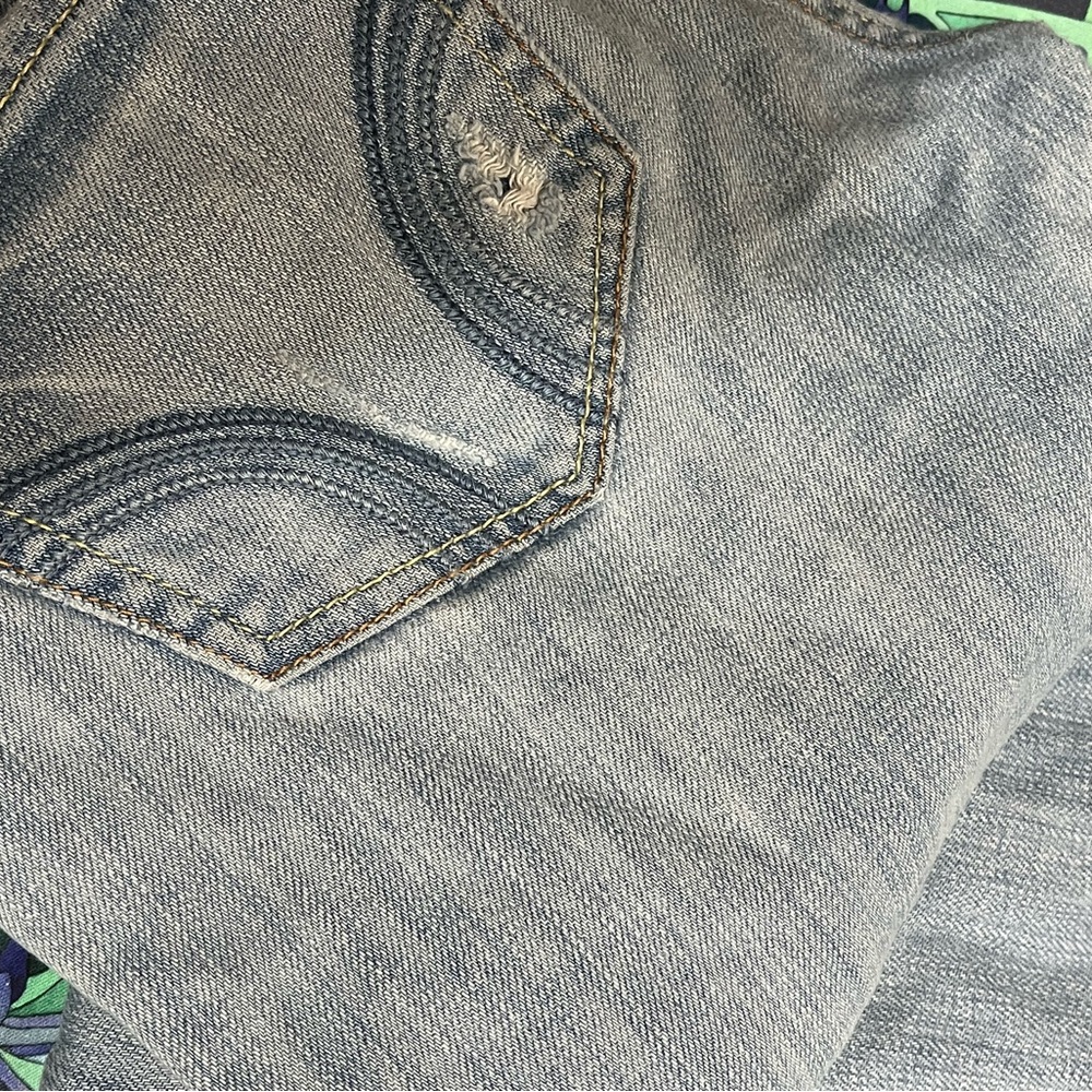 Hollister Light Blue Ripped - Picture 9 of 13